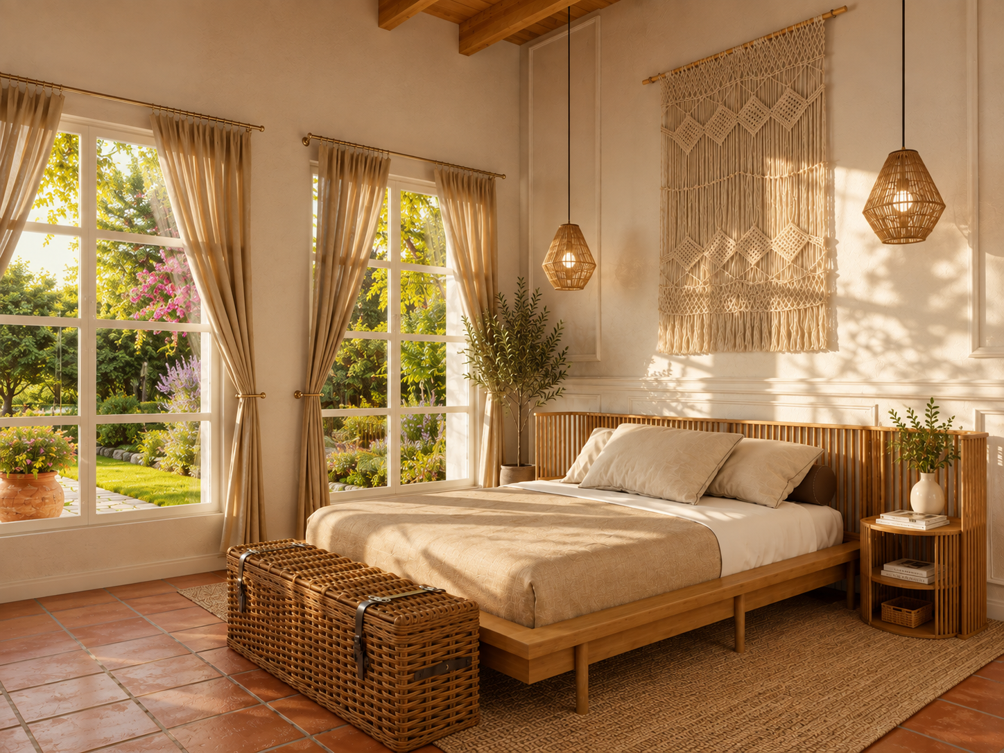 Recámara de Casa Campomar